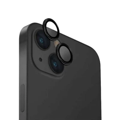 Uniq Optix iPhone 15  15 Plus Camera Lens Protector Midnight - Black